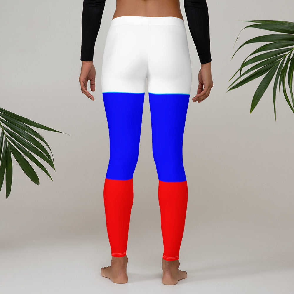 Leggings in Farben der Russischen Flagge
