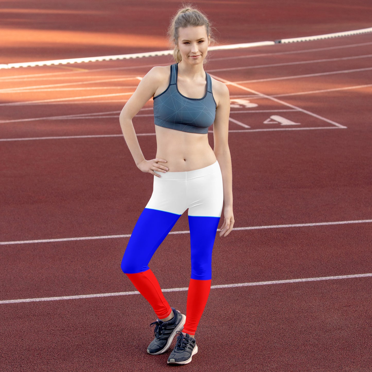Leggings in Farben der Russischen Flagge
