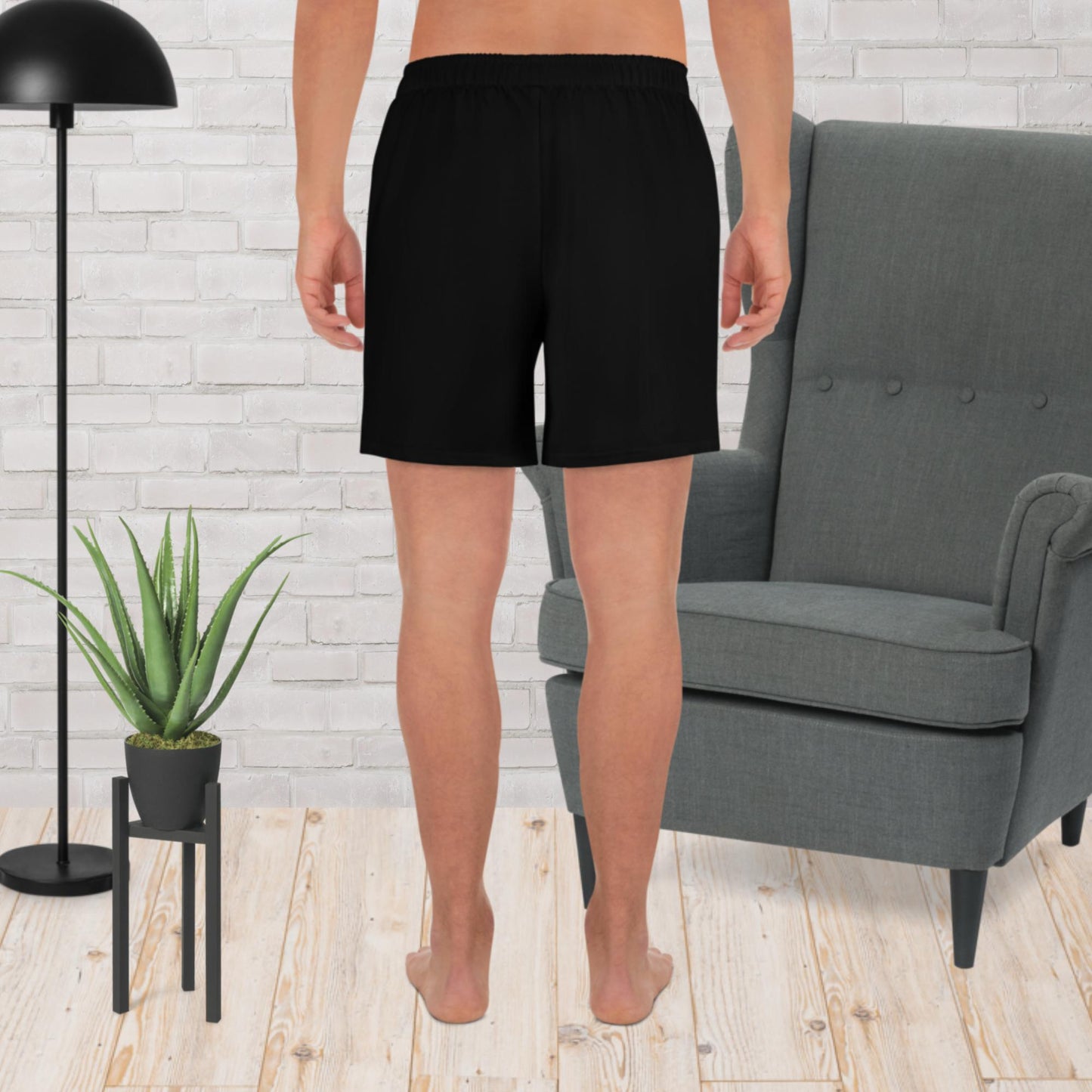 Kurze Sporthose Shorts für Herren schwarz