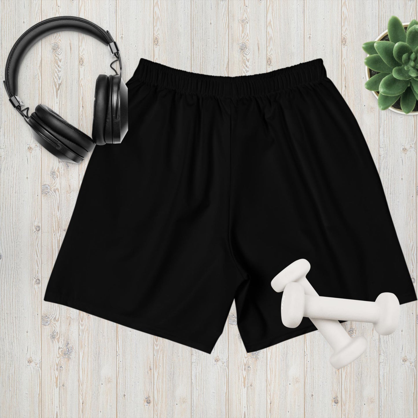 Kurze Sporthose Shorts für Herren schwarz
