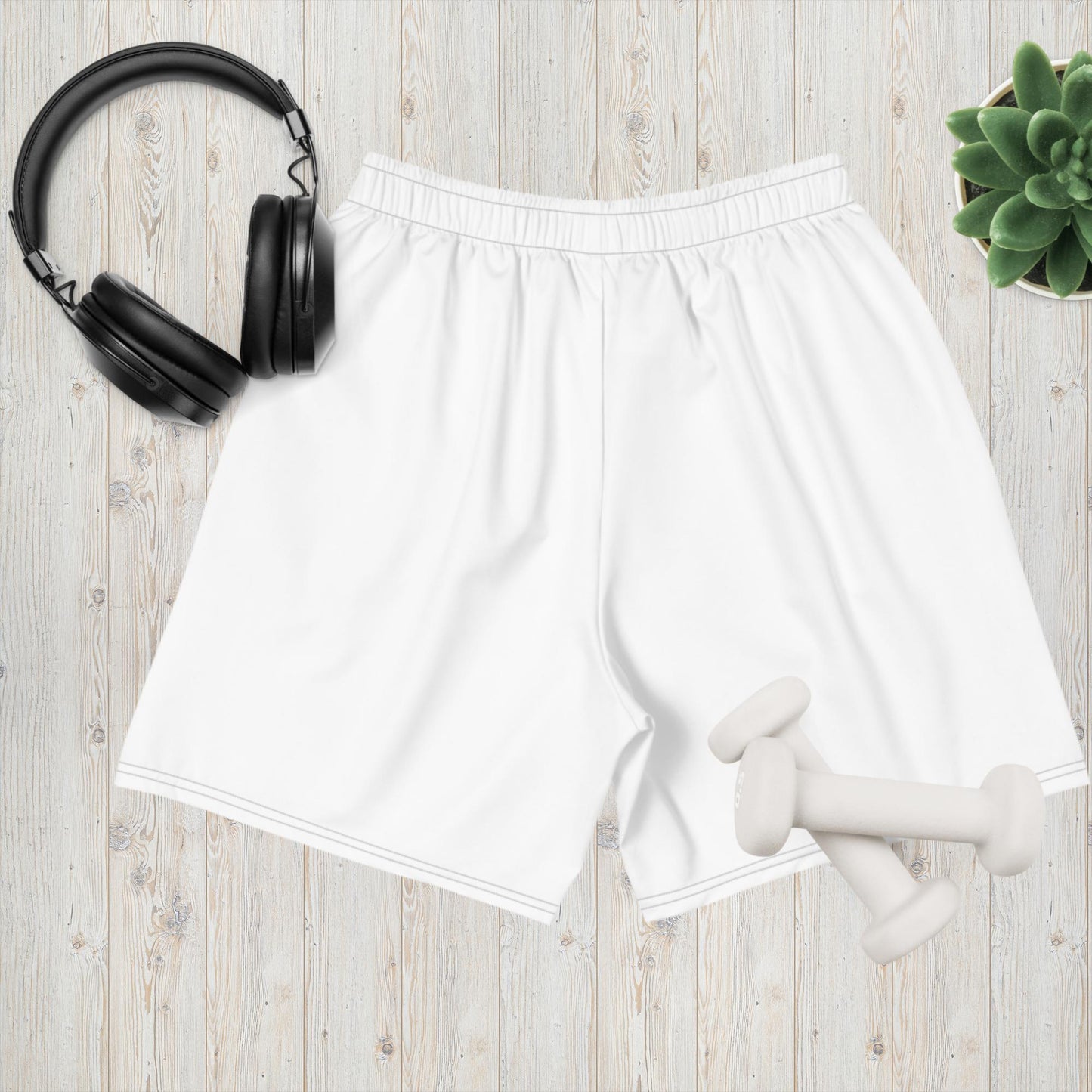 Kurze Sporthose Shorts für Herren weiß