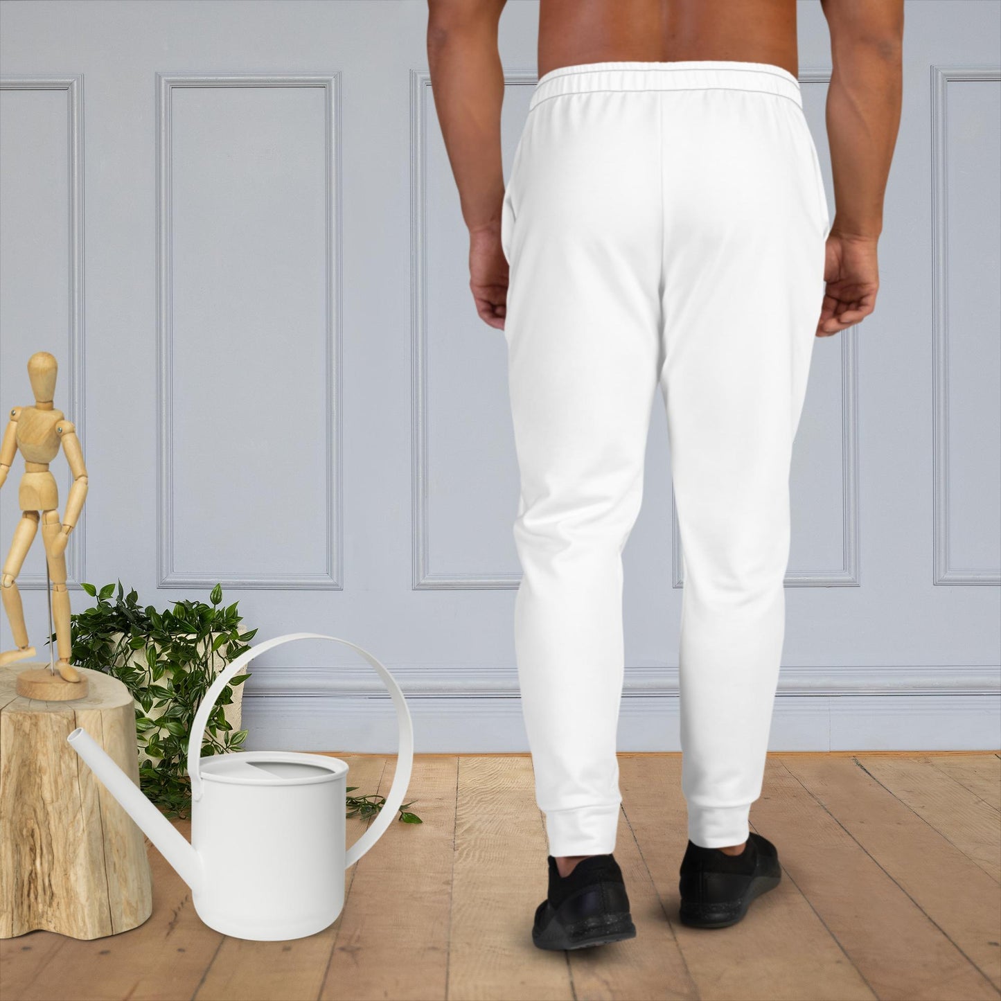 Herren-Jogginghose mit Russland-Wappen in weiß