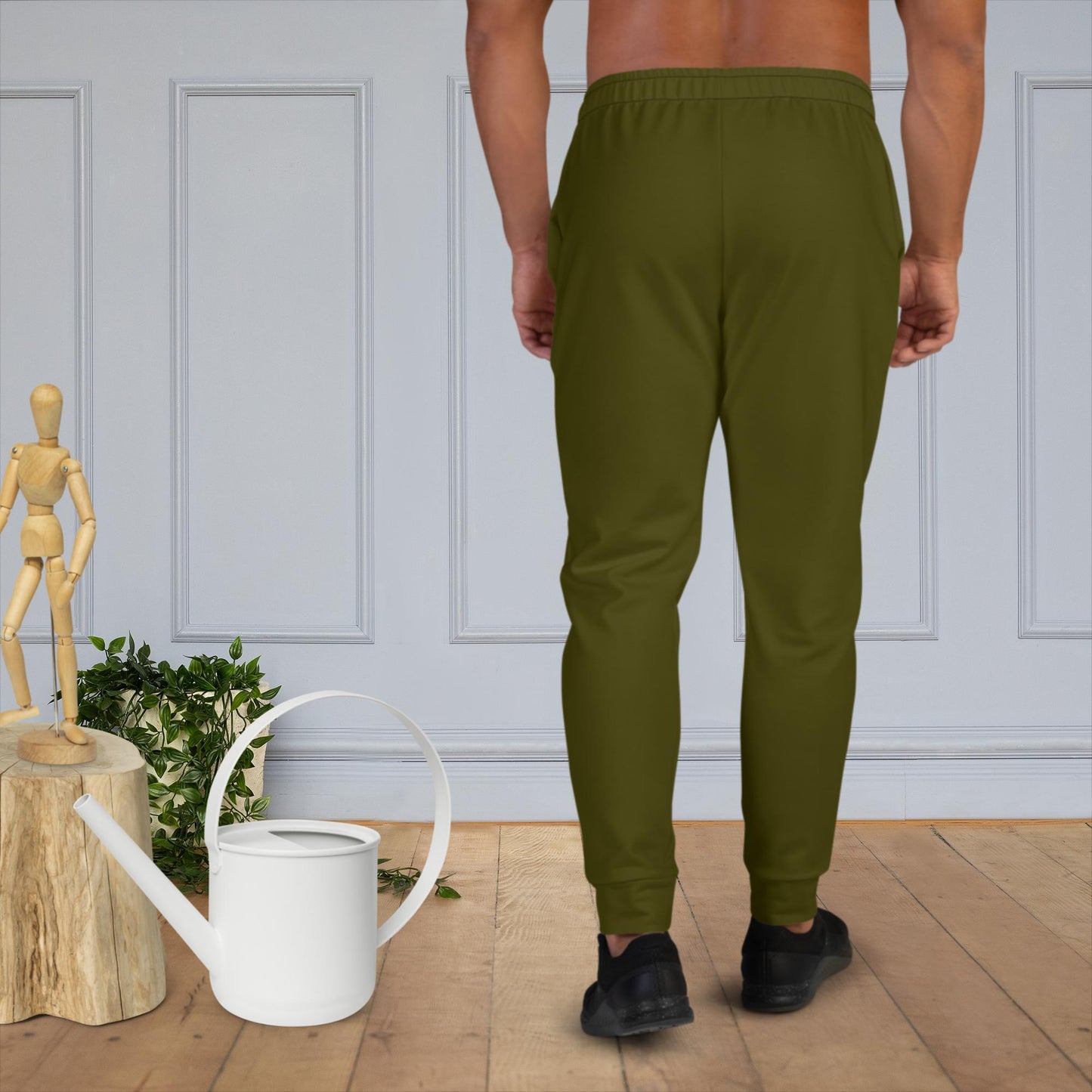 Herren-Jogginghose mit Russland-Wappen in grün
