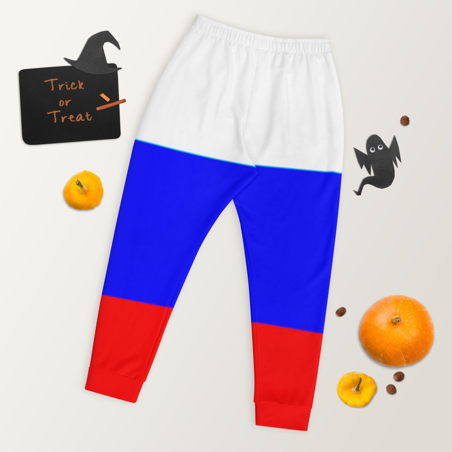 Herren-Jogginghose in Farben der Russischen Flagge
