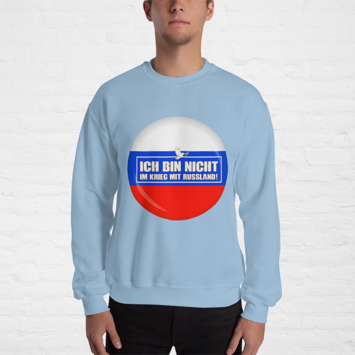 Kein Krieg mit Russland Pullover (Herren, Unisex)