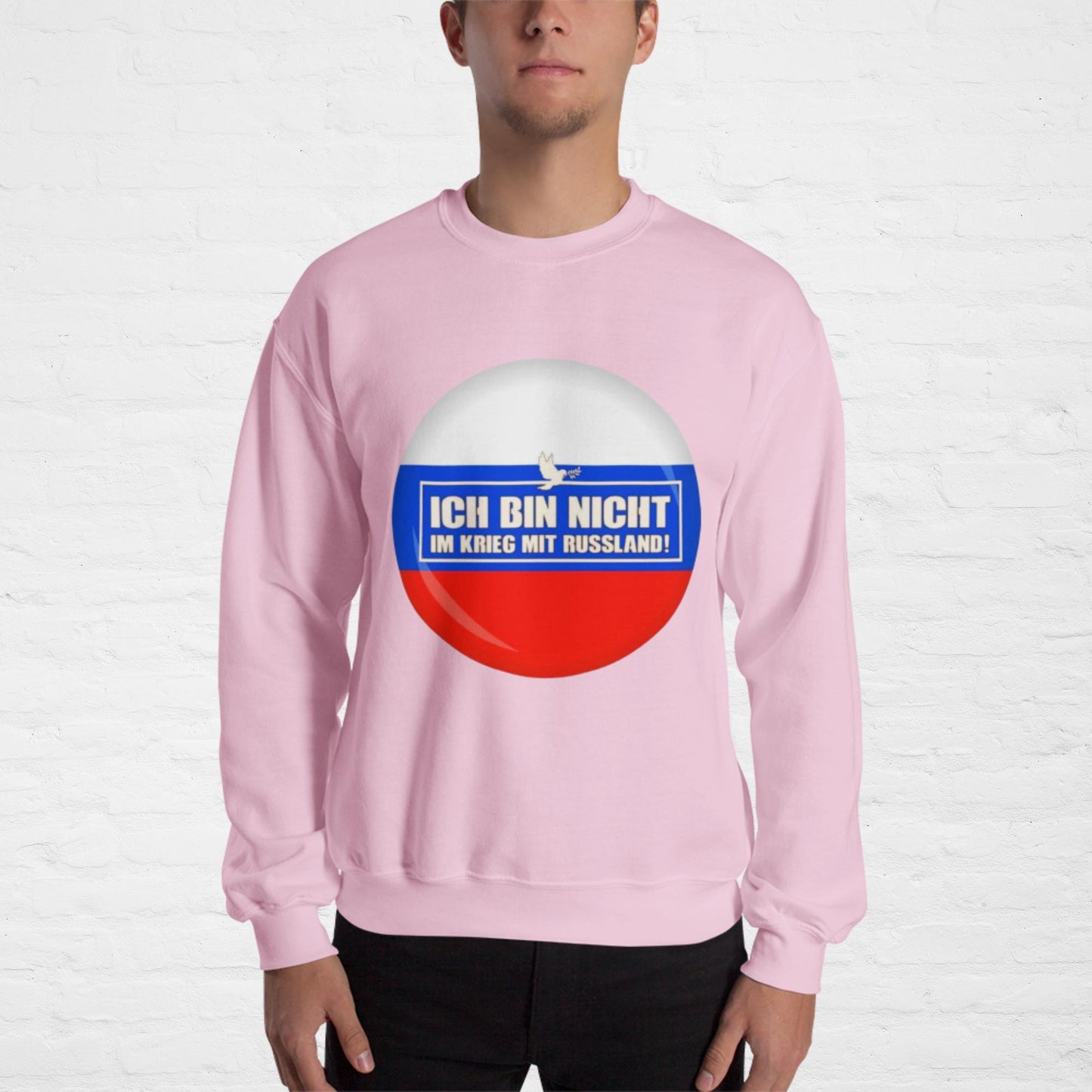 Kein Krieg mit Russland Pullover (Herren, Unisex)
