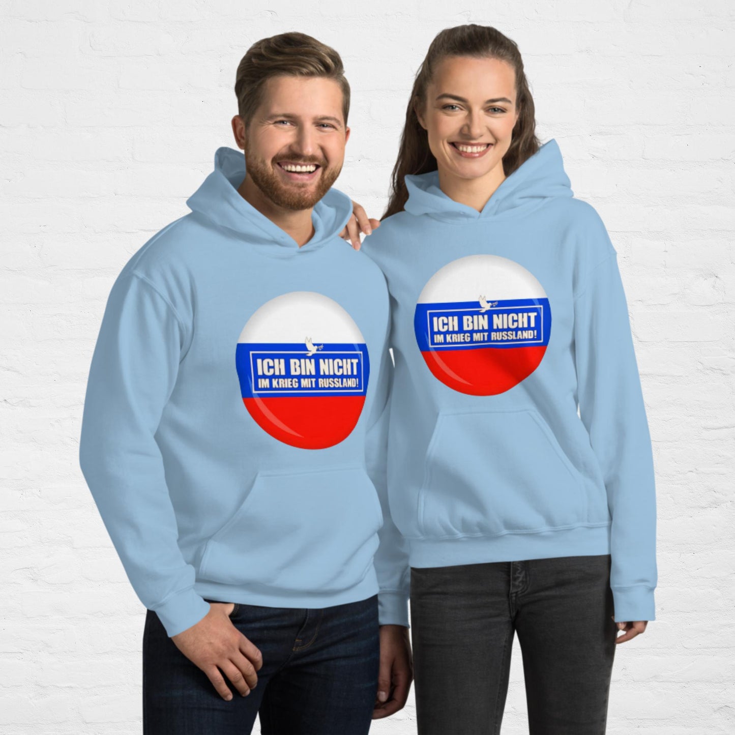 Kein Krieg mit Russland Hoodie (Herren, Unisex)