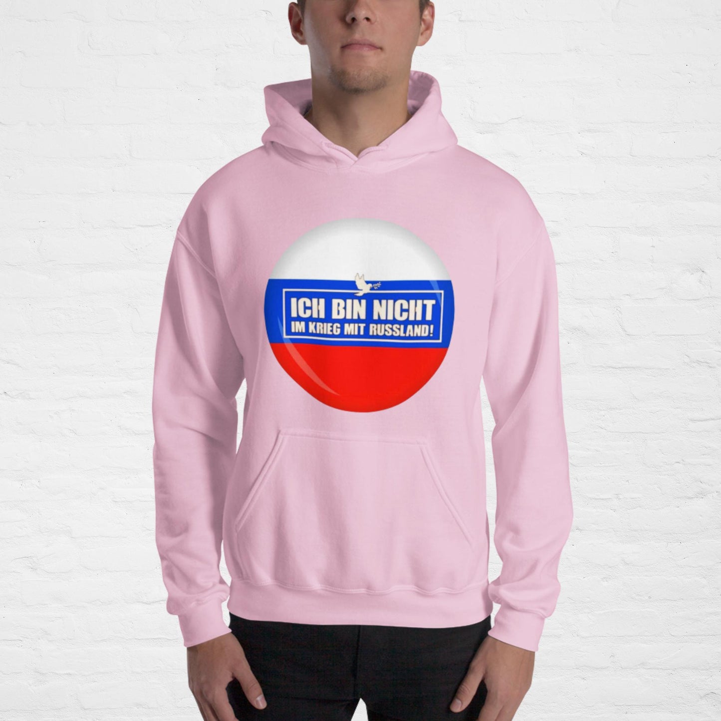Kein Krieg mit Russland Hoodie (Herren, Unisex)