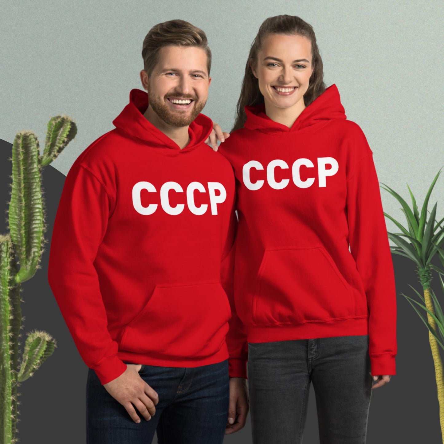 Unisex-Hoodie UdSSR CCCP