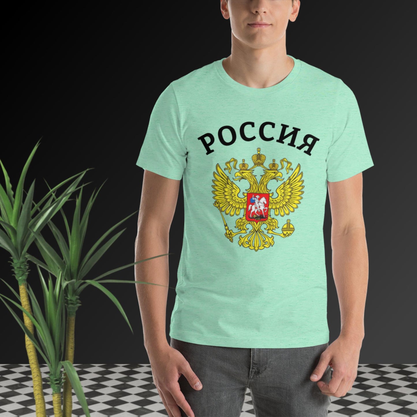 Russland Basic T-Shirt mit weiteren unterschiedlichen Farben
