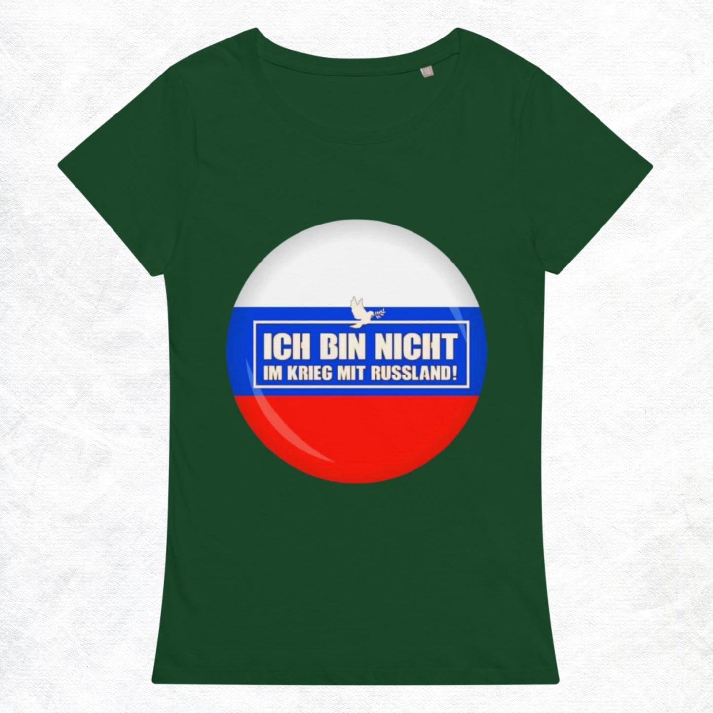 Kein Krieg mit Russland T-Shirt für Damen