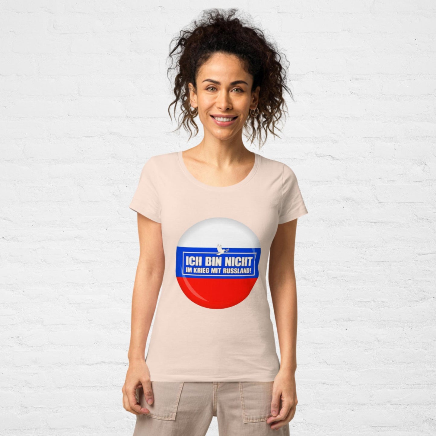 Kein Krieg mit Russland T-Shirt für Damen