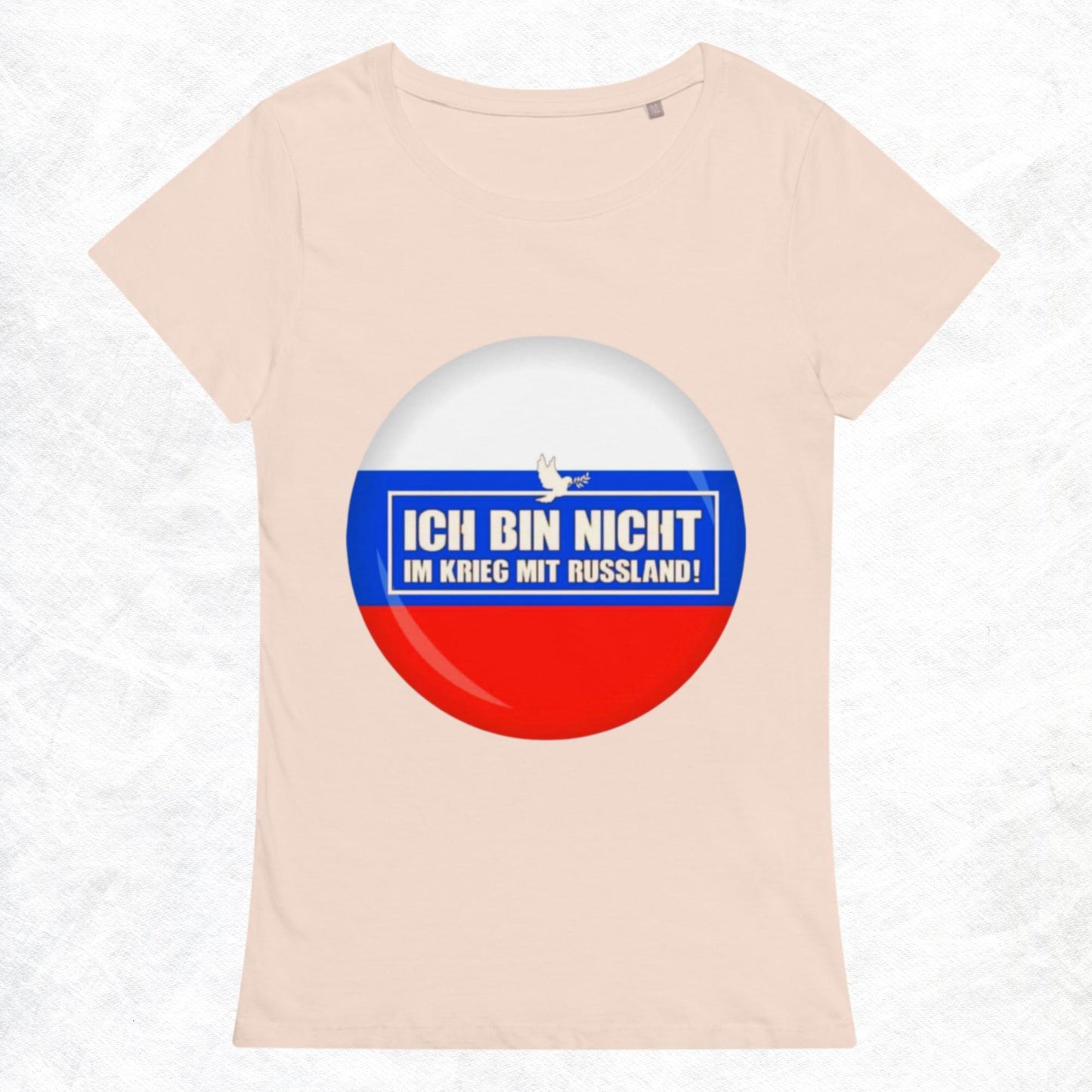 Kein Krieg mit Russland T-Shirt für Damen