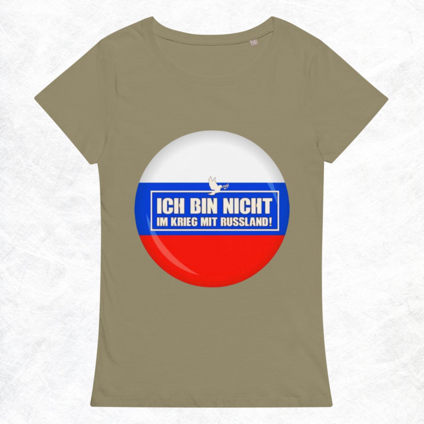 Kein Krieg mit Russland T-Shirt für Damen