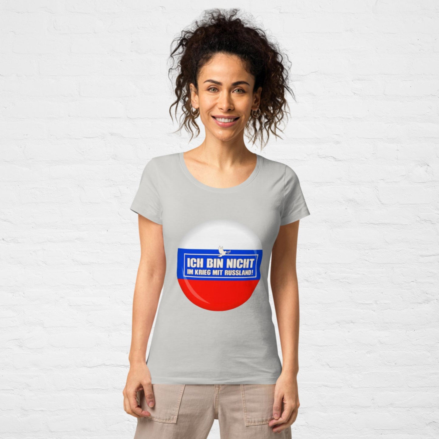 Kein Krieg mit Russland T-Shirt für Damen
