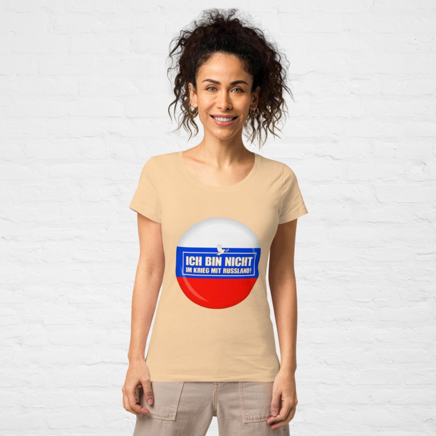 Kein Krieg mit Russland T-Shirt für Damen