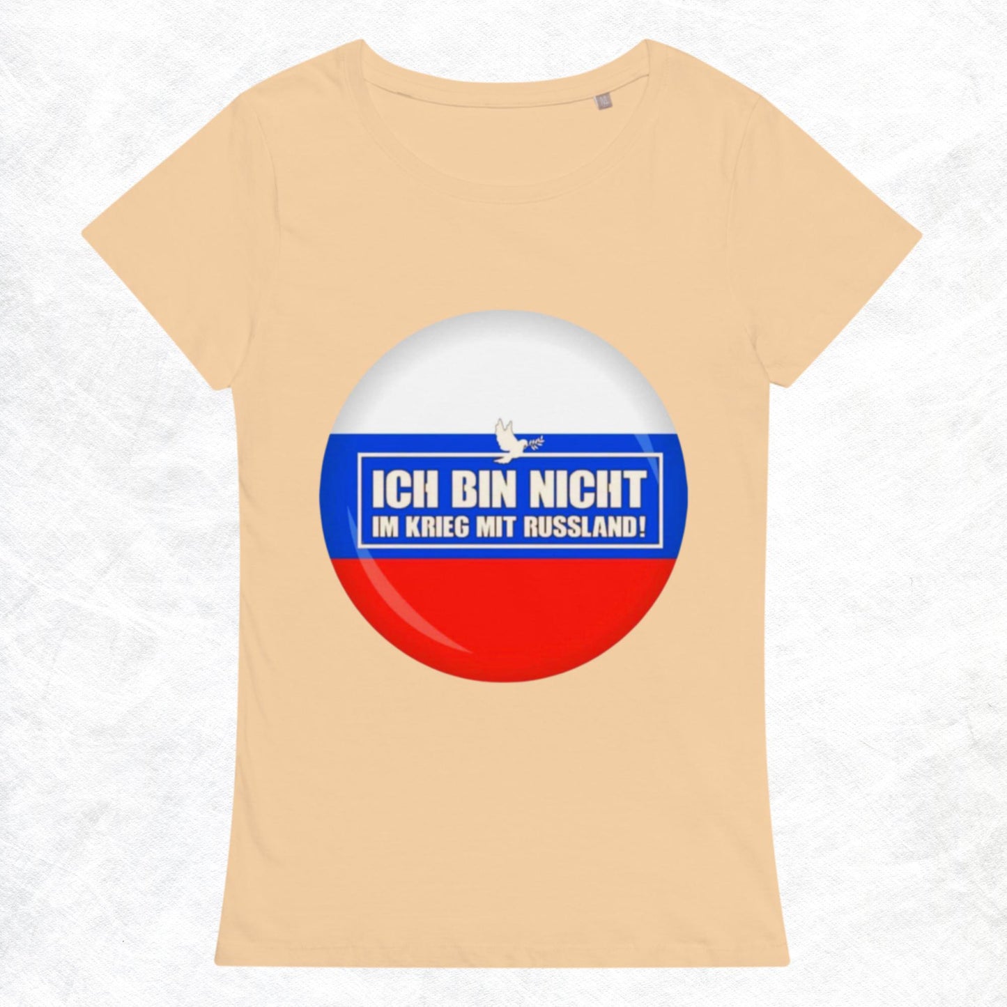 Kein Krieg mit Russland T-Shirt für Damen