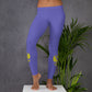 Leggings mit Russland-Wappen in violett
