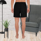 Kurze Sporthose Shorts für Herren schwarz