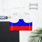 Sport-BH in Farben der Russischen Flagge