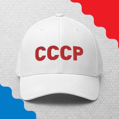 Strukturierte Cord-Cap CCCP in weiß