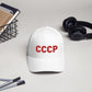 Strukturierte Cord-Cap CCCP in weiß