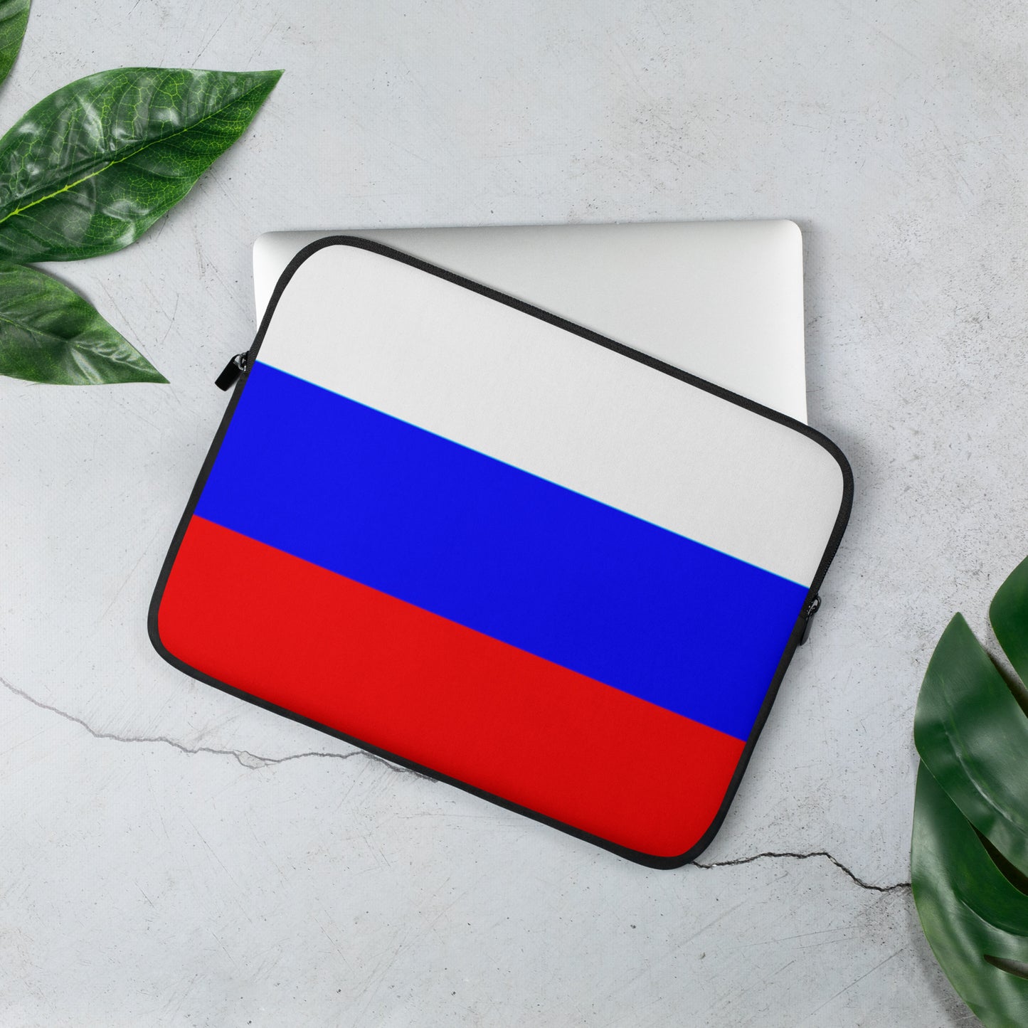 Laptop-Tasche in den Farben der Russischen Flagge