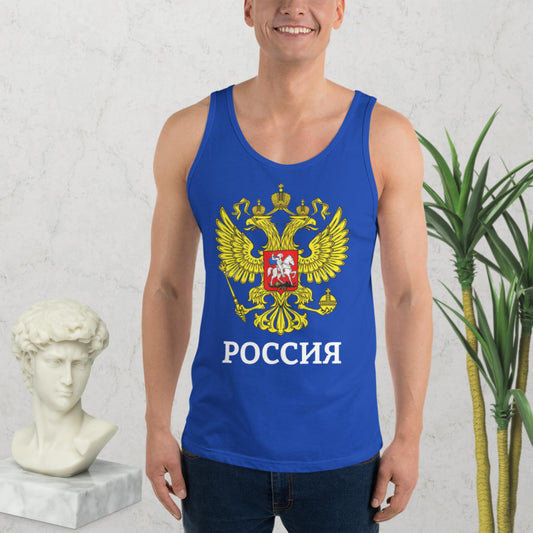 Russland Tank-Top für Herren in verschiedenen Farben