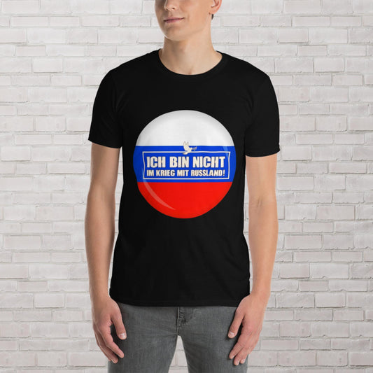 Kein Krieg mit Russland T-Shirt (Herren, Unisex)