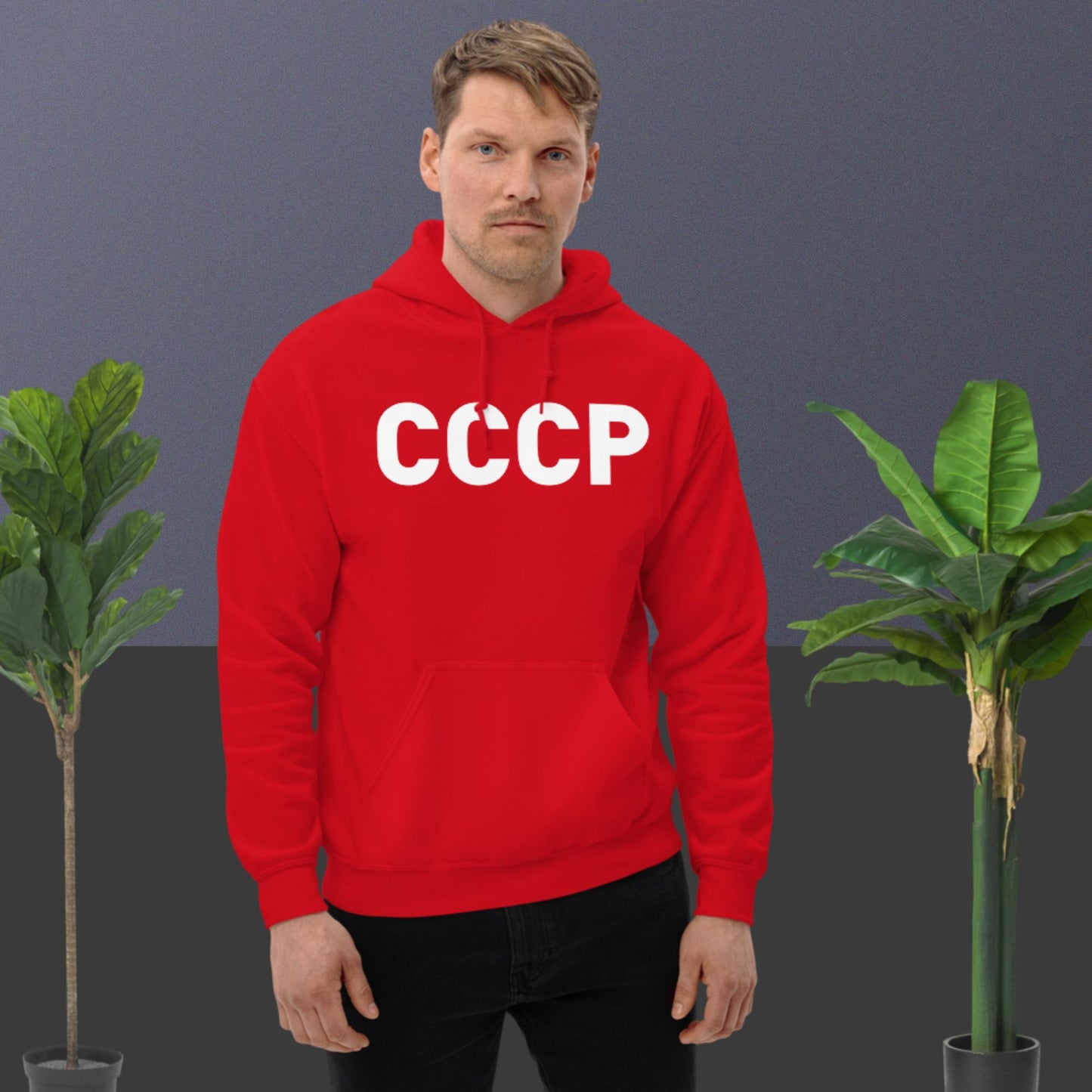 Unisex-Hoodie UdSSR CCCP