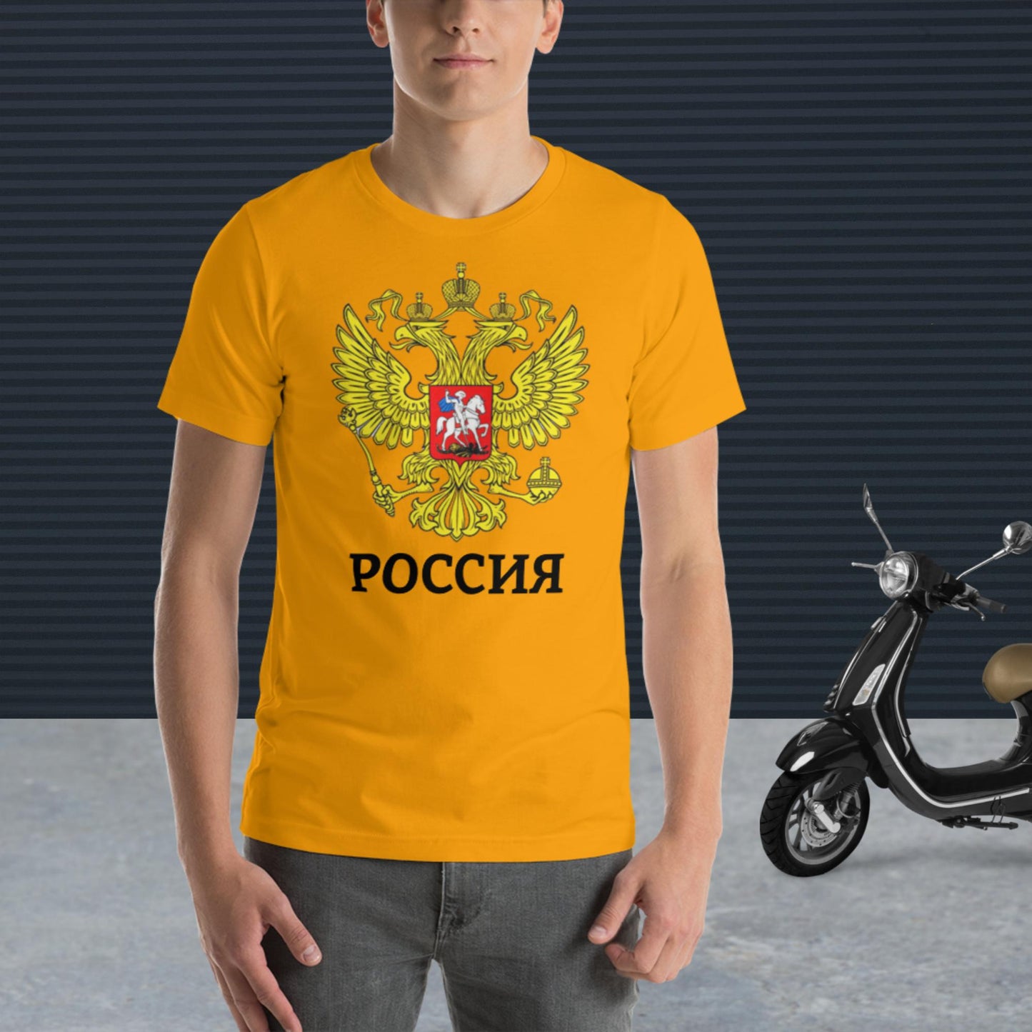 Russland Basic T-Shirt mit weiteren zusätzlichen Farben
