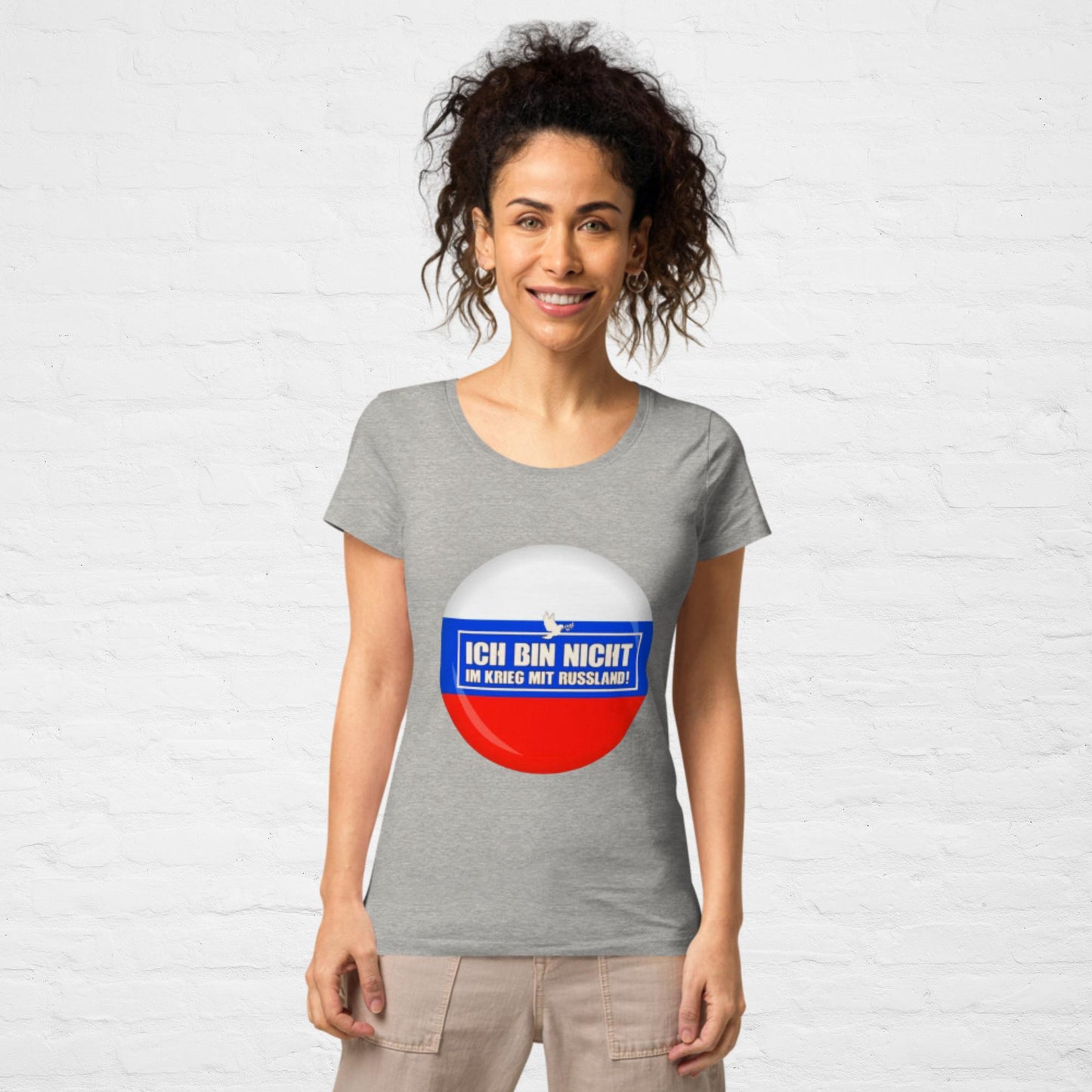 Kein Krieg mit Russland T-Shirt für Damen